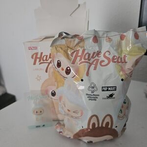 Have A Seat Labubu Keychain By Pop Mart - Gugu